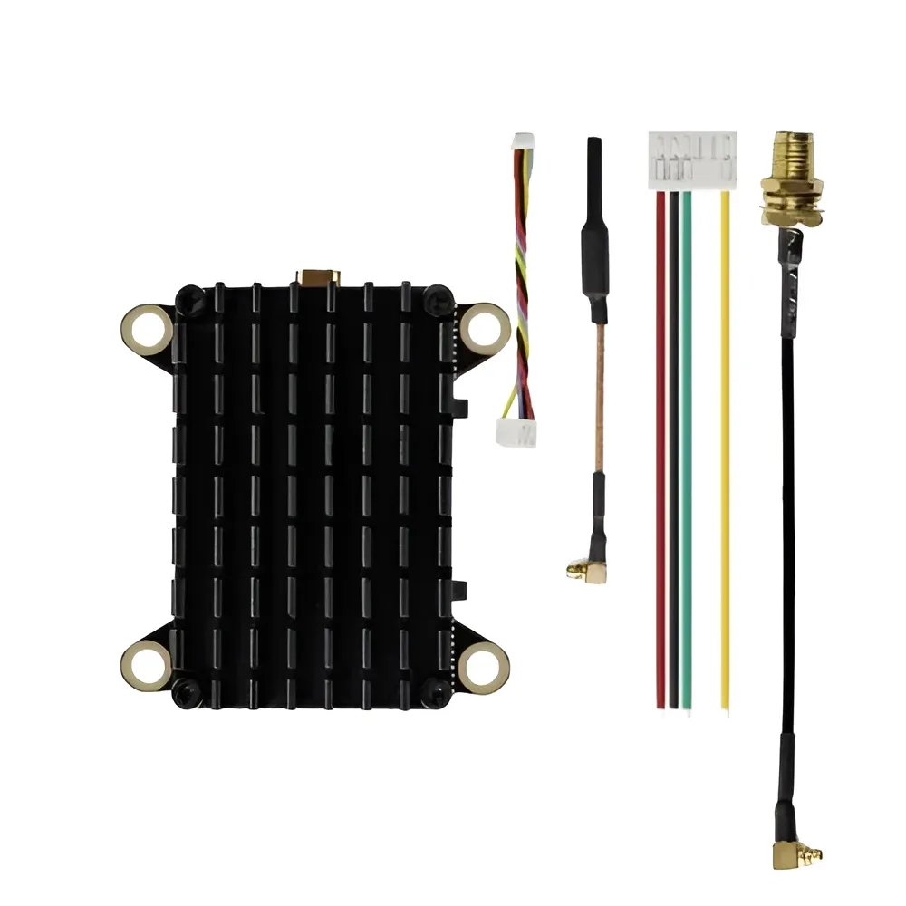 Hglrc Zeus Vtx 25W 58G 40Ch High Power 2500Mw Image Transmission Adjustable Power Aerial Photography Travel Fpv