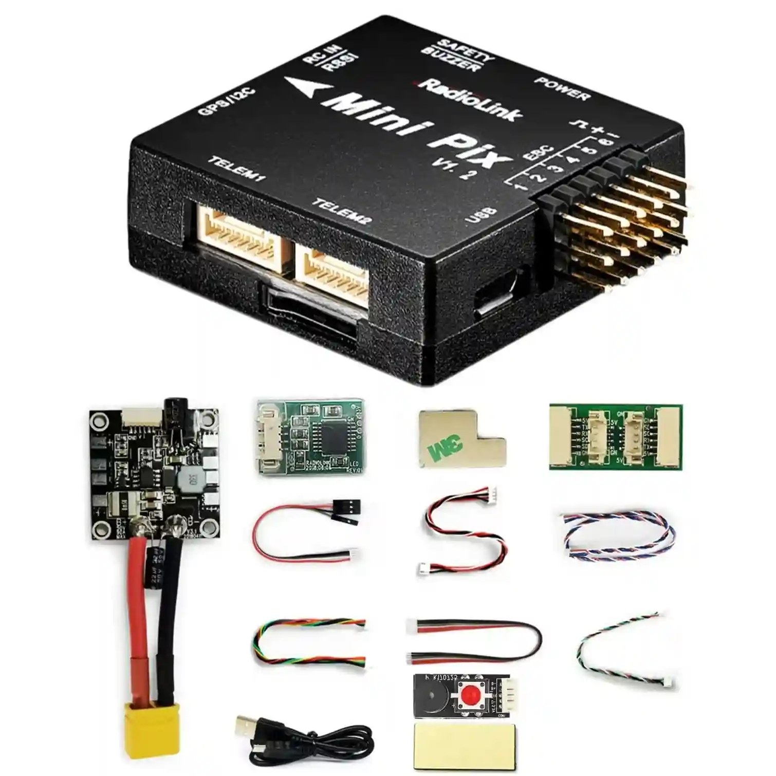 Radiolink Mini Pix Flight Controller V12 Compass Module For Fpv Racing Drone