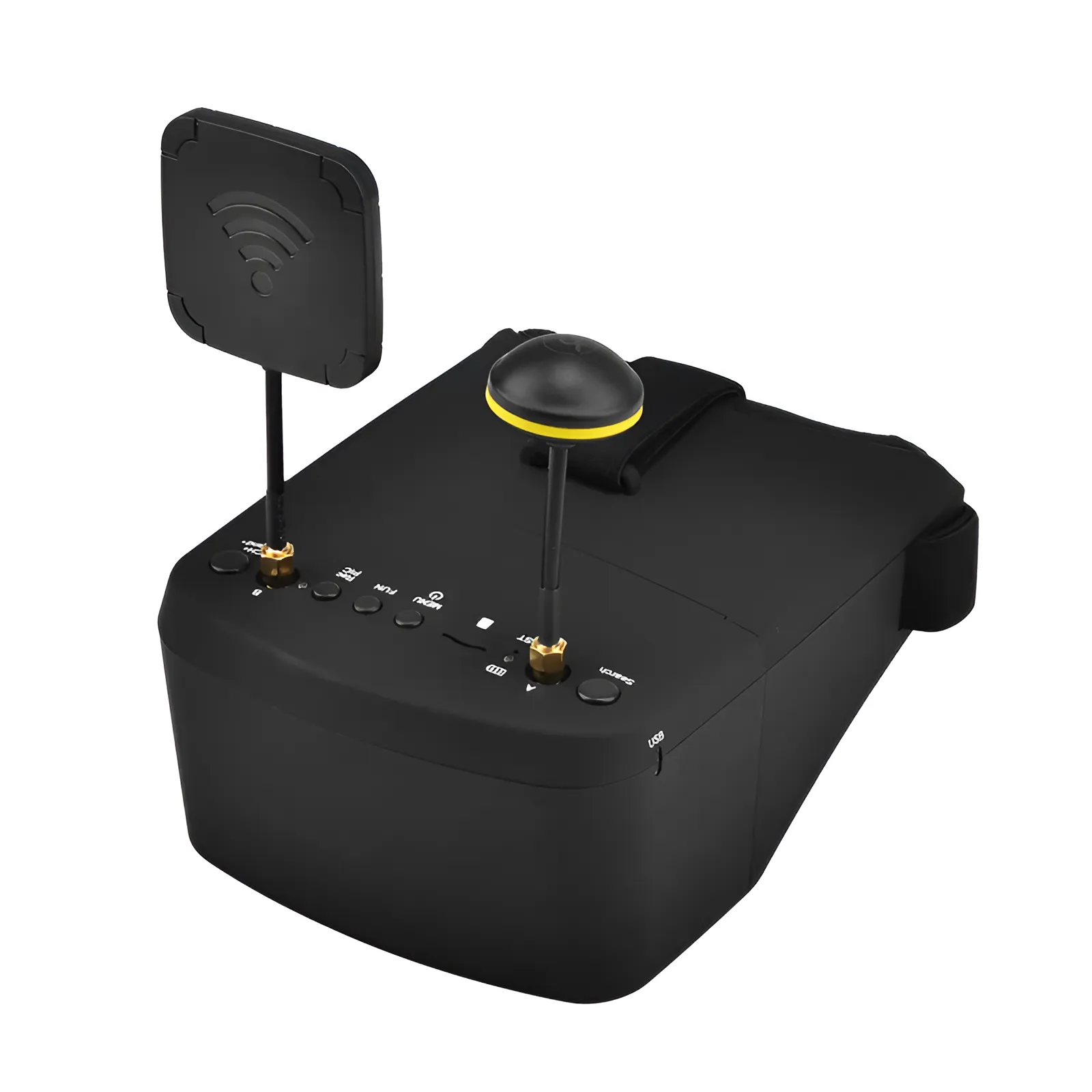 Ev800D Fpv Goggles With Dvr 58G 40Ch 5 Inch 800X480 Diversity Video Headset Build In 37V 2000Mah Battery